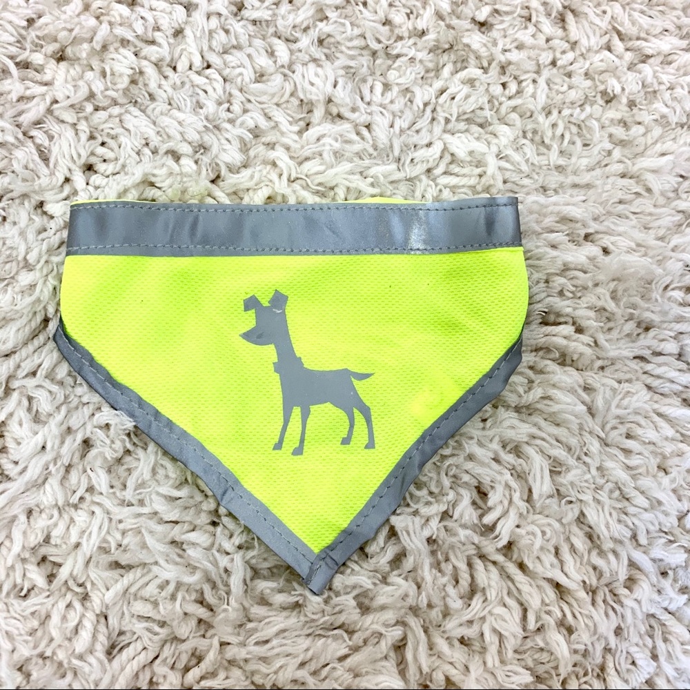 Reflective dog bandana szM